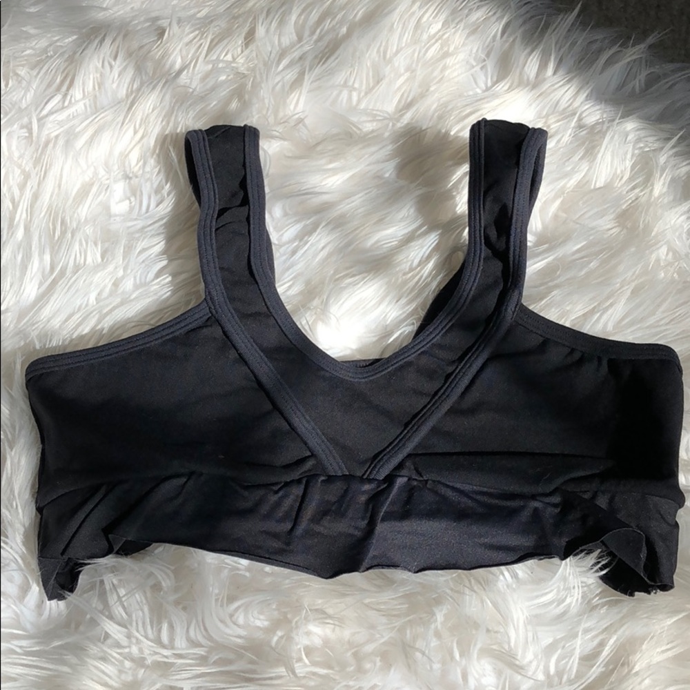 Bluefish Black Bra Top/ Tank